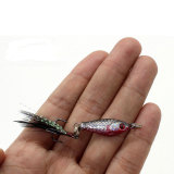 2.5CM/4G Mini Fish Lead Sinker with Treble Hooks Jig Head Hooks  Metal  Trout Baits Saltwater Fishing Lures