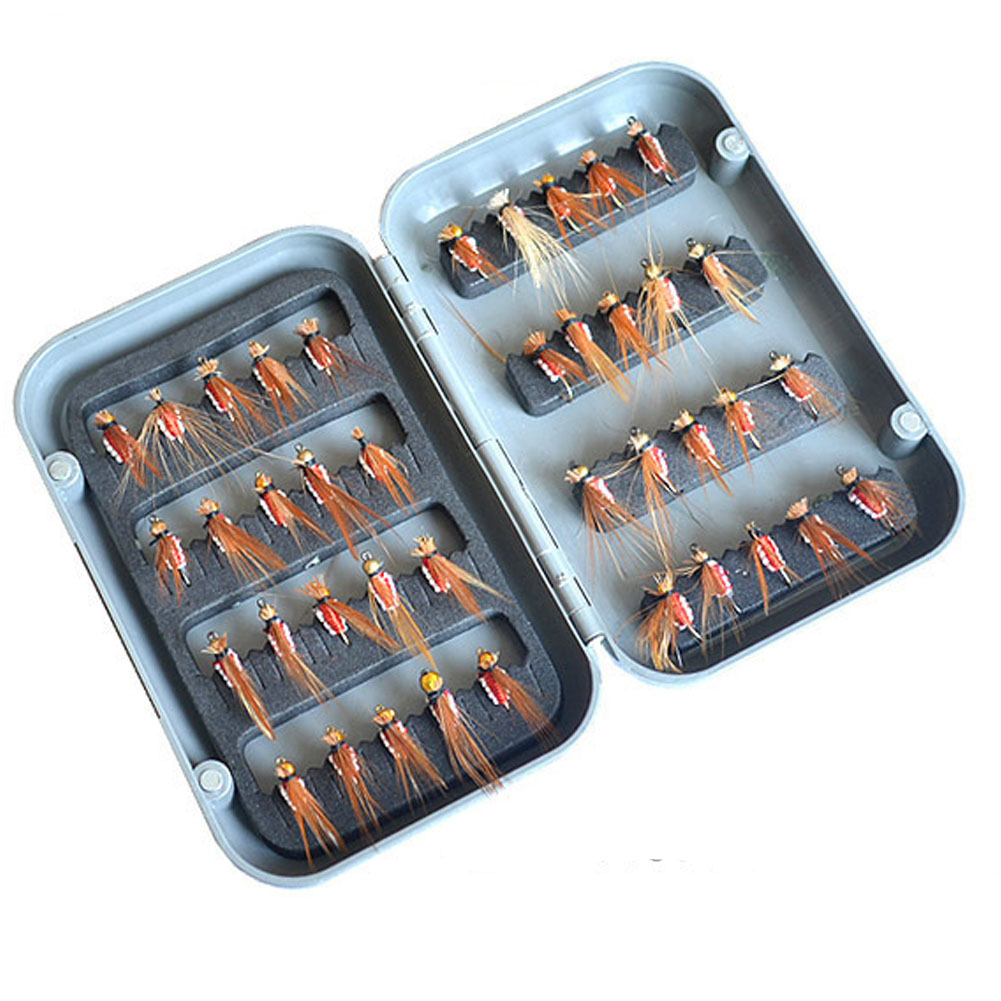 50 Set Fly Fishing Lure Box Set Wet Dry Nymph Fly Tying Material Bait Fake  Flies For Trout Fishing Tackle 2010302926 From 51,72 €