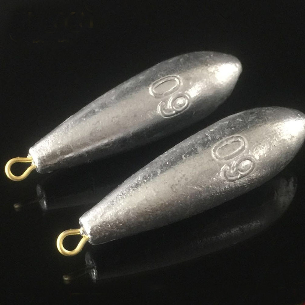 100 pieces/lot Willow Fishing sinker weight,Fishing lead weight for