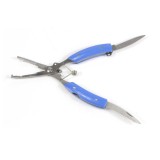 Fishing Pliers Braided Cutters Fishing Hook Removers with Retractable Coil Lanyard
