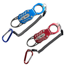 Handing Portable Fish Lip Grabber Gripper for Saltwater and Freshwater, Fly Fishing, Kayak Fishing, Stainless Steel Fishing Gear