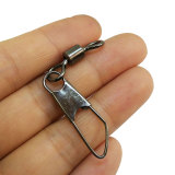 1000pcs Fishing Swivels with Safety Snap Bass Fishing Tackle Fly Fishing Gear