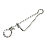 1000 pieces/bag Fishing Snap Hook Italian Snaps Stainless Steel Fishing Connector Lure Hook Link Carp Fishing Gear