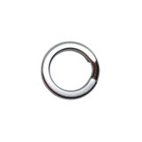 1000pices/bag Fishing Strength Split Rings Stainless Steel Heavy Double Rings Connector Carp Saltwater  Fishing Connector Tackle