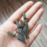 1000 pieces/bag Carp Fishing Tackle Safety Lead Clips Crimp Protector Carp Fishing Connector Terminal Tackle