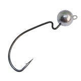 100pieces/bag Lead Jig Head Fishing Hook 3.8g 7.5g 10.5g Hardhead Jigheads with Wide Gap Hook Worm Hooks Soft Bait Jig