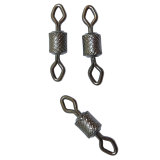 Fishing  diamond eye impressed rolling swivels ,size 4/0 to 12,Rated from  7LB to 210 LB