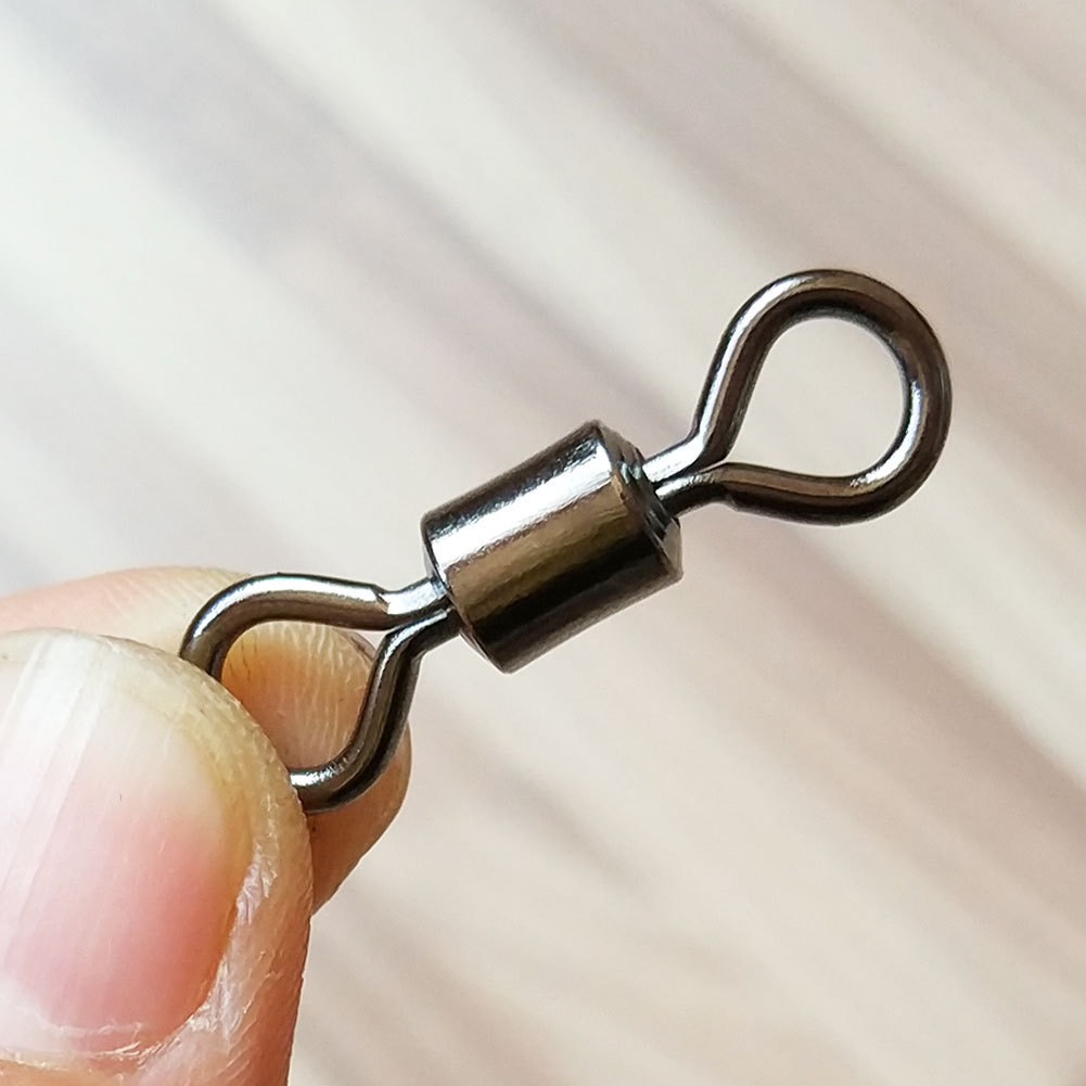 fishing rolling barrel swivels terminal tackle