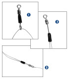 Fishing  Express line swivel  ,rated from 17 lb to 33 lb,Fast link swivels
