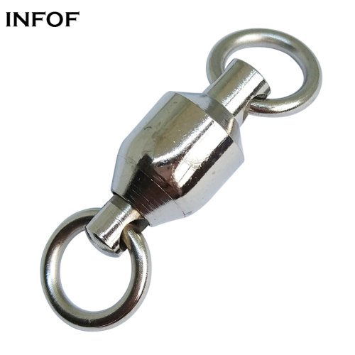 wholesale fishing swivels,Fishing Ball Bearing Swivels with solid ring