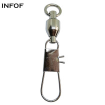 Fishing  Ball Bearing Swivel with Interlock Snap ,Rated From 19 LB to 154 LB