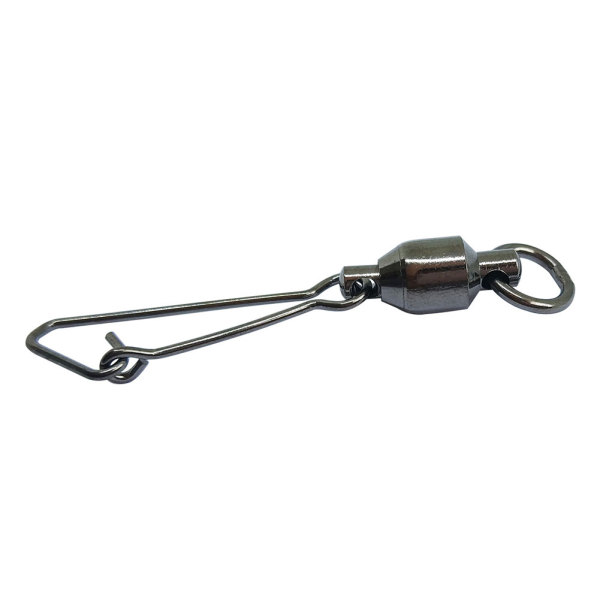 Fishing Ball Bearing Swivels with hooked fast link snap