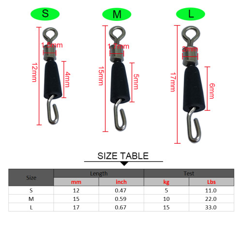 Fishing swivels Express line swivels fishhooks fast link connector,quick  change swivel