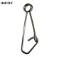Stainless steel Fishing New Hooked Snap ,rated from 24 lb to 125 lb