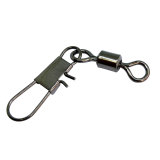 stainless steel Fishing rolling swivels with interlock snap ,size 12 to size 4/0 rated from 13 LB To 126 LB