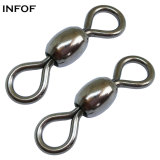 Stainless steel  Fishing Crane Swivel  ,rated from 33 kg to 604 Lb,Saltwater Fishing tackle