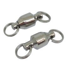 Fishing Ball Bearing Swivels with split ring ,Rated from 8 LB TO 130 LB,Saltwater Fishing Tackle