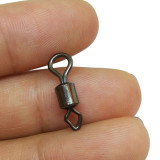 Fishing swivels round and diamond eye rolling swivels,Size 1 to size  12 ,Rated from 14LB TO 89LB