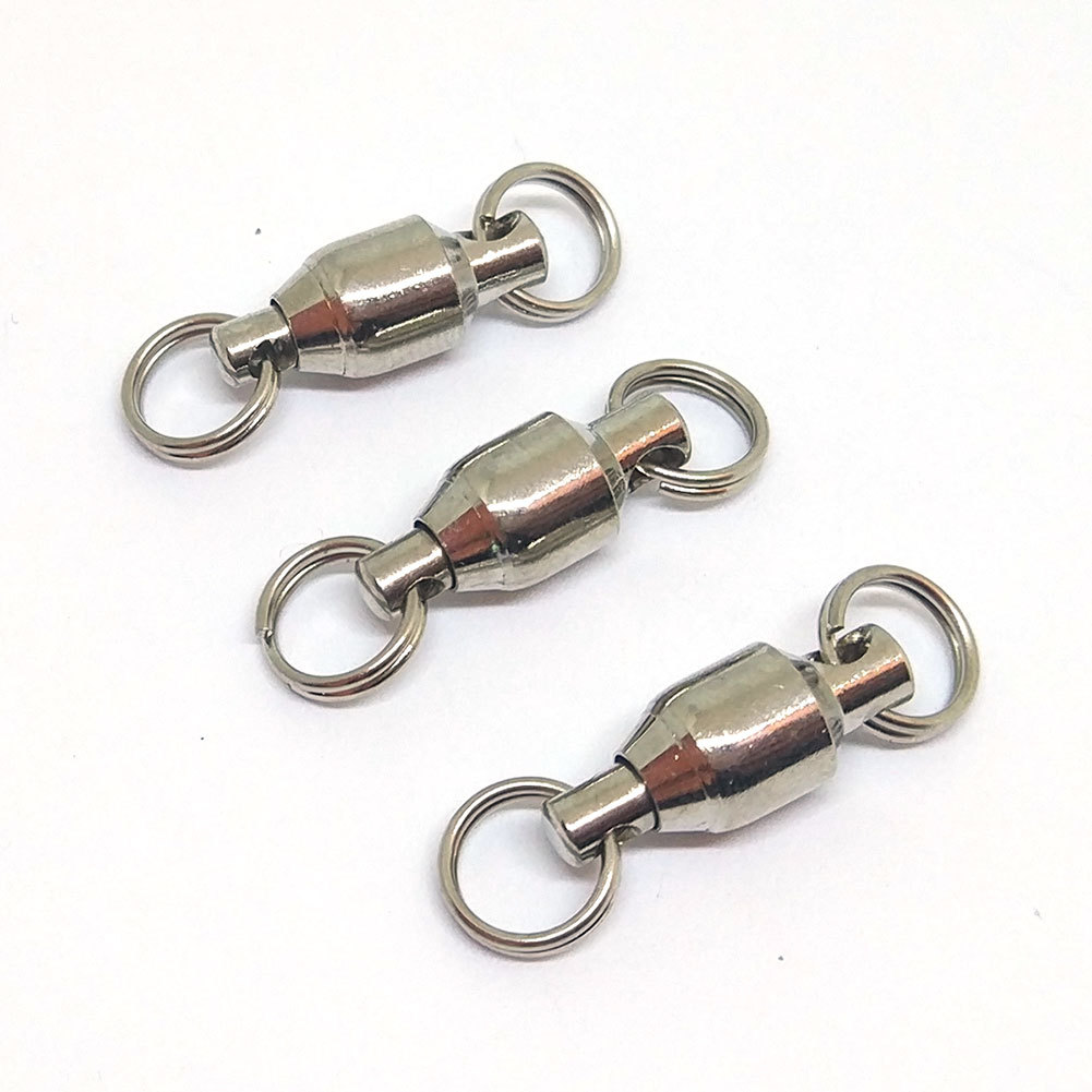 Fishing Ball Bearing Swivels with split ring