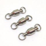 Fishing Ball Bearing Swivels with split ring ,Rated from 8 LB TO 130 LB,Saltwater Fishing Tackle