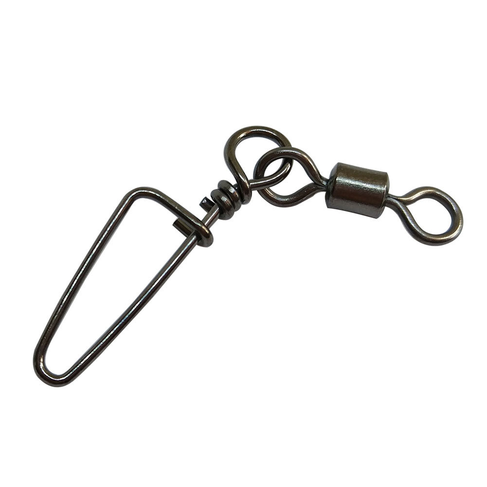 Fishing Rolling swivel with coast lock snap ,rated from 7 LB to 146 LB
