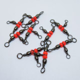 3 way cross line fishing barrel T shape swivels ,rated from 20 lb to 100 lb