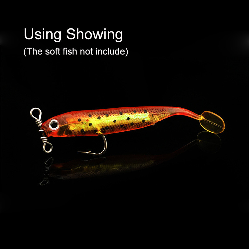 Drop shot Hook Swivel Fishing Hooks High Carbon Steel Fishhook Worm