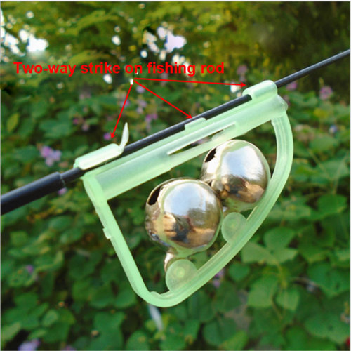 10pcs Fishing Bells Bite Green Led Light Night Fishing Lamp