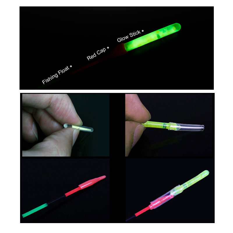 Fishing Light Sticks Luminous Float Glow at night fishing tackle 10 bags  4.5 *37mm