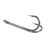 Classic Sharp Durable Double Hooks High Carbon Steel Saltwater Hook Small Fly Tying Fishing Hooks