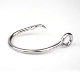 Wire Demon Perfect In Line Wide Gap Circle Hook | Saltwater Freshwater hooks for Tuna, Catfish, Bass and more