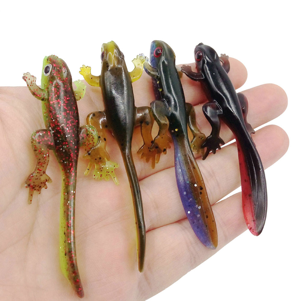 Fishing Baits Tadpole Fish Accessories Tackle Plastic Worm Attractive Lure