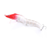 Fishing Jointed Minnow Lures,with High Carbon Steel Anchor Hook, Lifelike Multi Jointed Artificial Swimbait