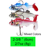 T taill Soft Baits Fishing Lure Lifelike Wobblers Shad Isca Artificial Bionic Worm Rubber Jigging Swim Sea fishing Bait