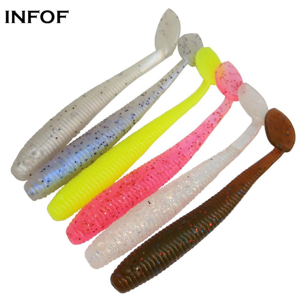 Rubber Soft Bait Fishing Lure Jig Wobbler Soft Lure Worm Carp Fishing ...