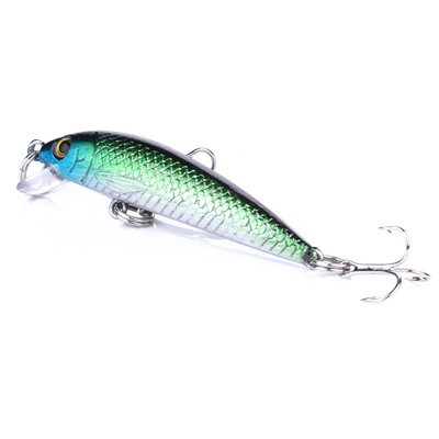 new Minnow Crank Bait bass fishing Lures with 8# hooks