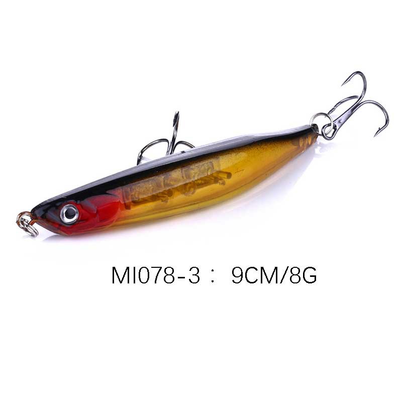 19.7cm 45g Long Minnow Wobblers Fishing Lures Trout Artificial