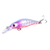 Fishing Minnow lure with 8# treble hooks 3D eyes noise bass fishing lure  ice fishing tackle pesca,6.3g/0.22oz 8cm/3.14