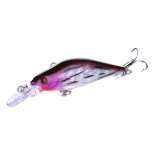 Fishing Minnow lure with 8# treble hooks 3D eyes noise bass fishing lure  ice fishing tackle pesca,6.3g/0.22oz 8cm/3.14