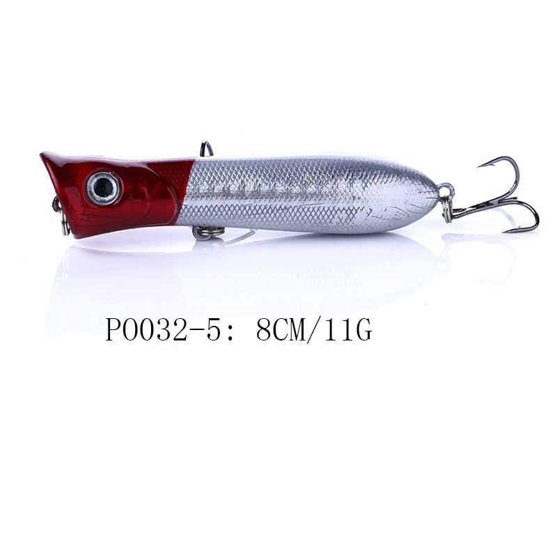 Lineaeffe Wobbler Popper Hard Lure 85mm 16gr #2 - Esca Artificiale Per Luccio E Pesce Persico - Foto 3
