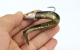 16g Lead Head Jigs Soft Fishing Lures with Hook Sinking Swimbaits for Saltwater and Freshwater