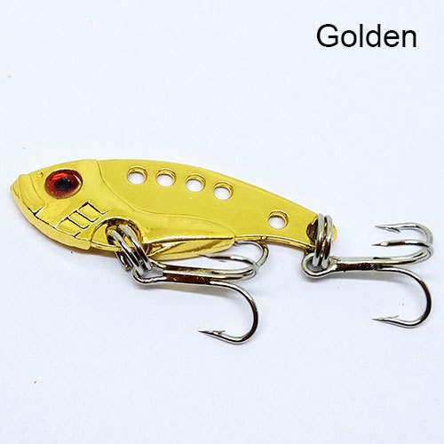 Wholesale Fishing VIBE Baits Sea Metal Fishing Lures Vibration Spoon