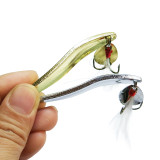 Metal Fishing Spoon Lure  Noise spoon Baits Feather Treble Hook Pesca Fishing Tackle 5g/7g/10g/13g