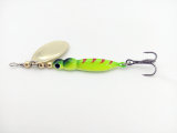 Luminous Spinnerbaits 15g/0.52oz Imitation Insects Spinner Bait Spoon Metal Fishing Lure Spin Night Fishing Gear