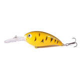 Crankbaits Bass Fishing Lures Set Small Fishing Baits Topwater Hard Lures, Sharp Treble Hooks for Trout Minnow Popper Walleye Crappie
