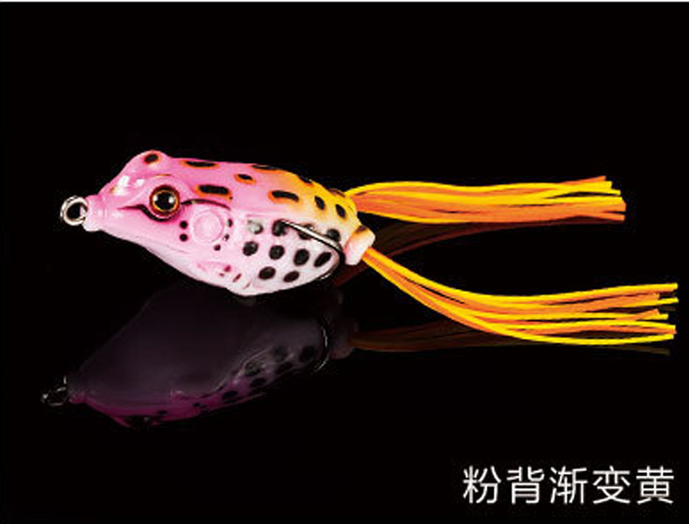 1PCS Hard Topwater Soft Frog Fishing Lure With Propeller Large Noise Isca Frog  Lure 135mm 15g Pesca Frog Sinking Snakehead Fishing Bait