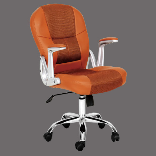 Modern Brown Color Luxury PU Leather Office Chair, Executive Office Chair