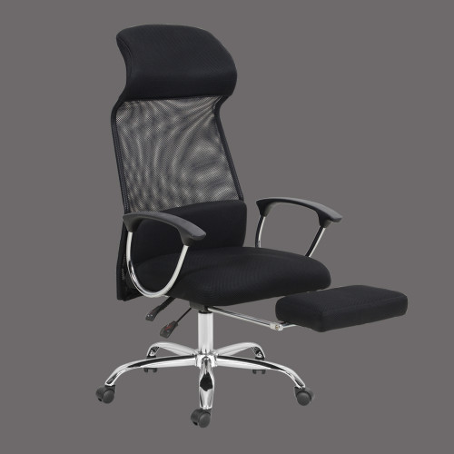 Cheap high back mesh office chair with headrest