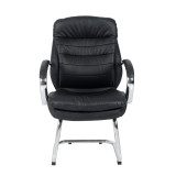 Black High Back PU Leather Executive Office Desk Task Computer Chair