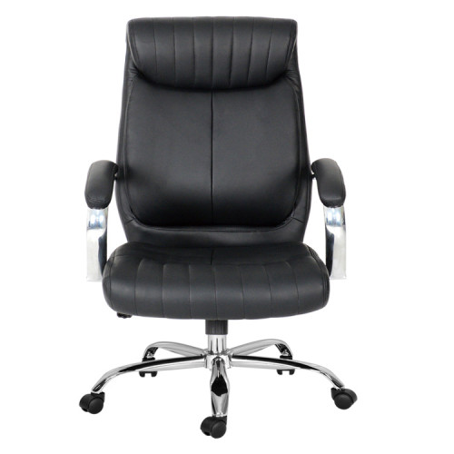 Black PU Leather Ergonomic High Back Executive Best Desk Task Office Chair